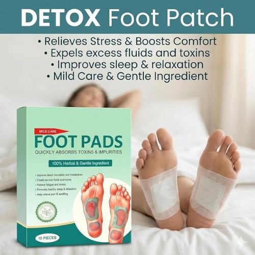 Detox Foot Pads – Natural Toxin Cleanse Patch