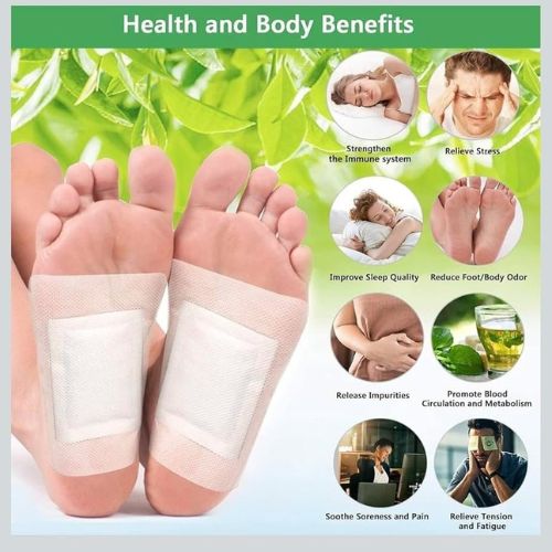 Detox Foot Pads – Natural Toxin Cleanse Patch