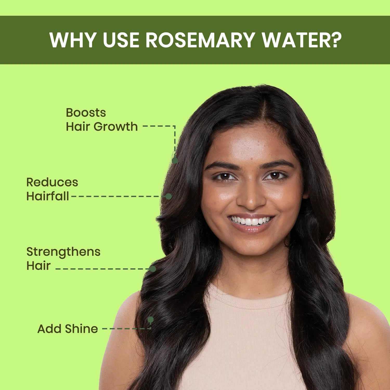Alps Goodness Rosemary Hair Growth Spray (200ml) | Reduces Hair Fall, Promotes Regrowth, Adds Shine & Controls Dandruff
